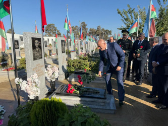 Vətən Müharibəsi Şəhidi Zeynallı Rəşad Qiyas oğlunun şəhadət günündə əziz xatirəsi yad edildi.