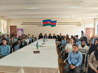 Nəsimi rayonunda  “Bərabər hüquqlar, aydın gələcək: Gender əsaslı zorakılıqla mübarizə” adlı maarifləndirici tədbir keçirilib