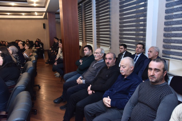 Nəsimi rayonunda Xocalı faciəsinin 34-cü ildönümü ilə əlaqədar Xocalı sakinləri ilə görüş keçirilib