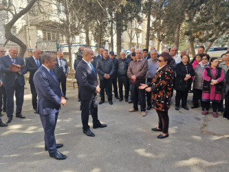 Nəsimi rayonunda  aprel ayında  səyyar qəbullar keçirilmişdir