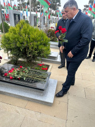 Vətən Müharibəsi Şəhidi Cəfərov Ruslan Gündüz oğlunun doğum günündə əziz xatirəsi yad edildi.