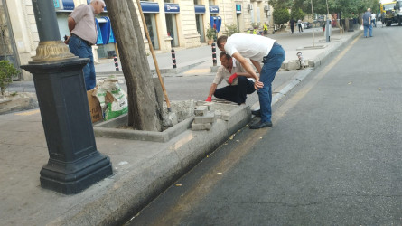 Rayon ərazisində aparılan cari təmir işləri davam edir.