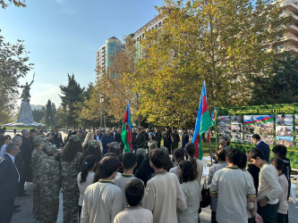 Nəsimi rayonunda Zəfər günü ilə əlaqədar “Əsgərə məktub” lahiyəsi keçirilib.