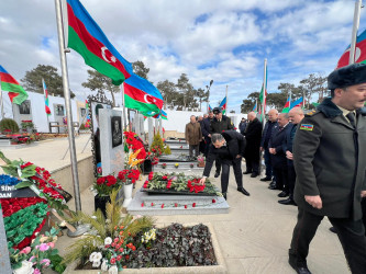 Şəhid Kazımov Vüsal Vüqar oğlunun şəhadət günündə əziz xatirəsi yad edildi.