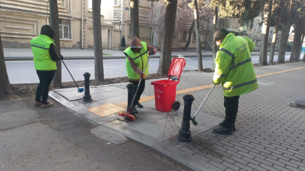 Nəsimi rayonunda növbəti iməcilik keçirilib
