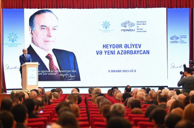 “Heydər Əliyev və Yeni Azərbaycan” mövzusunda konfrans keçirilib