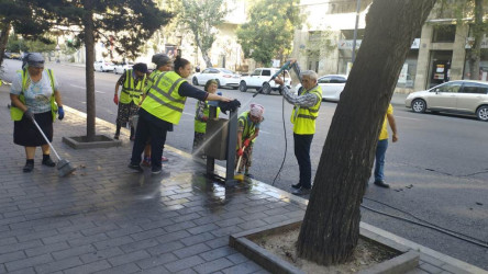 Nəsimi rayonunda növbəti iməcilik keçirildi.