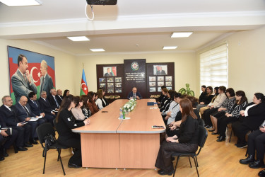 Nəsimi rayon İcra Hakimiyyətinin başçısı səyyar qəbul keçirib