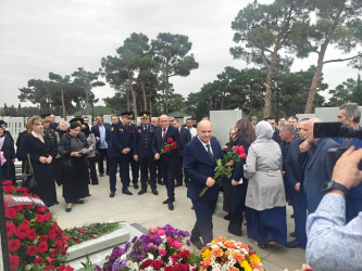 Vətən Müharibəsi Şəhidi Hüseynzadə Həmidağa Bağı oğlunun şəhadət günündə əziz xatirəsi yad edildi.