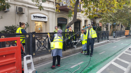 Nəsimi rayonunda növbəti iməcilik keçirilib