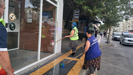 Nəsimi rayonunda növbəti iməcilik keçirilib