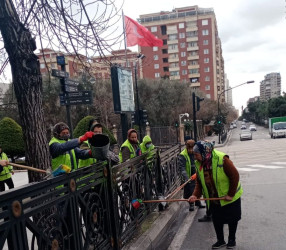 Nəsimi rayonunda növbəti iməcilik keçirildi.