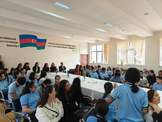 Nəsimi rayonunda  “Bərabər hüquqlar, aydın gələcək: Gender əsaslı zorakılıqla mübarizə” adlı maarifləndirici tədbir keçirilib