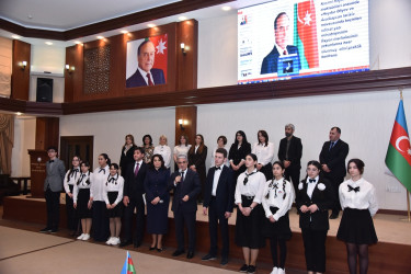 Nəsimi Rayon İcra Hakimiyyətində “Heydər Əliyev və Azərbaycan tarixi” adlı elmi konfrans keçirilib.