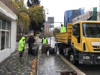 Kəskin hava şəraiti ilə bağlı Nəsimi rayonunda gücləndirilmiş iş rejiminə keçirilmişdir.