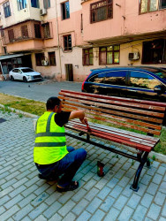 Nəsimi rayonunda genişmiqyaslı abadlıq və təmir-bərpa işləri davam etdirilir.