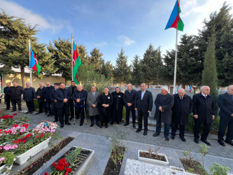 Vətən Müharibəsi Şəhidi İsmayılov Emin Tahir oğlunun doğum günündə əziz xatirəsi yad edildi.