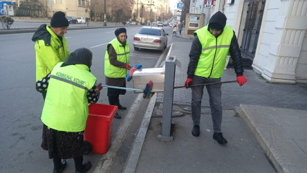 Nəsimi rayonunda növbəti iməcilik keçirilib