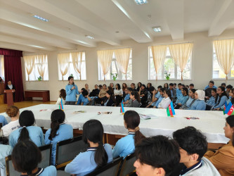 Nəsimi rayonunda  “Bərabər hüquqlar, aydın gələcək: Gender əsaslı zorakılıqla mübarizə” adlı maarifləndirici tədbir keçirilib