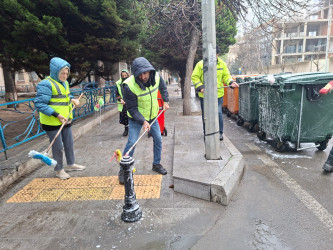 Nəsimi rayonunda genişmiqyaslı iməcilik keçirilib
