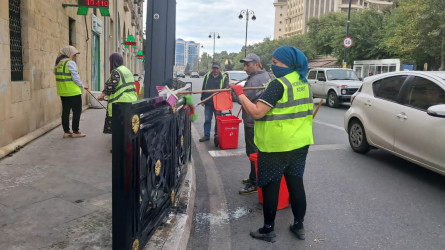Nəsimi rayonunda növbəti iməcilik keçirilib