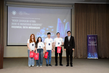 Nəsimi rayonunda “Müasir Şəhərsalma Vizyonu: Ənənə və İnnovasiyanın Harmoniyası” Rəqəmsal İdeya Müsabiqəsinin bağlanış mərasimi keçirilib