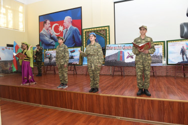 Nəsimi rayonunda “8 noyabr -Şanlı Zəfər tarixi” adlı tədbir keçirilib.