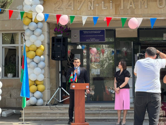 Nəsimi rayonunun ümumtəhsil müəssisələrində “Son zəng” tədbirləri keçirildi.