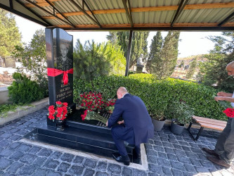 Vətən müharibəsi şəhidi Rzayev Hacırza Fikrət oğlunun əziz xatirəsi yad olunub.