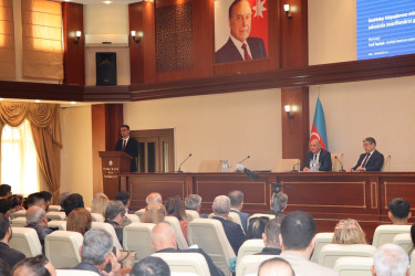 Nəsimi rayonunda “Sahibkarlıq subyektləri ilə istehlakçı hüquqlarının müdafiəsi” mövzusunda tədbir keçirilib