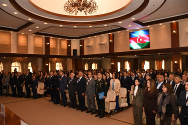 Nəsimi rayonunda Azərbaycan Respublikasının Prezidenti cənab İlham Əliyevin Yeni  Azərbaycan Partiyasının VIII Qurultayındakı çıxışından irəli gələn vəzifələrə həsr olunmuş müşavirə keçirilib.