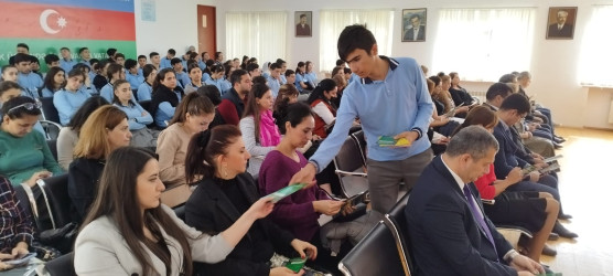 Nəsimi rayonunda narkomaniya ilə mübarizə mövzusunda növbəti maarifləndirici tədbir keçirilib.