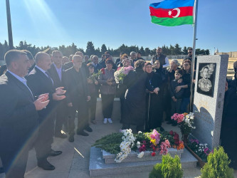 Vətən Müharibəsi Şəhidi Qasımlı Mir Həmid Nazim oğlunun şəhadət günündə əziz xatirəsi yad edildi.