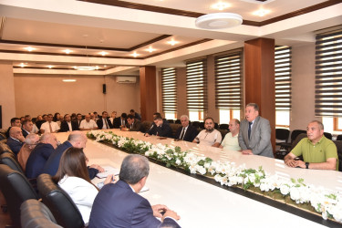 Nəsimi rayonunda Milli Mətbuatın 150 illiyinə həsr olunmuş "Mətbuatımızın təşəkkülü və tarixi missiyası" adlı tədbir keçirilib.