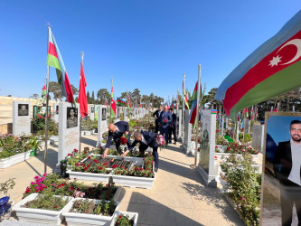 Vətən Müharibəsi Şəhidlərinin əziz xatirəsi yad olundu.