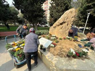 Nəsimi rayonunda Zəfər Günü münasibəti ilə ağacəkmə aksiyası keçirilib.