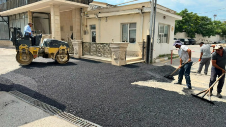 Nəsimi rayonunda genişmiqyaslı abadlıq və təmir-bərpa işləri davam etdirilir.