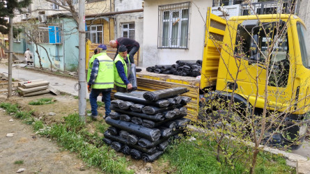 Nəsimi rayonu Cavadxan 28,32 saylı ünvanlarda abadlıq-quruculuq yenidənqurma işlərinə başlanılıb.