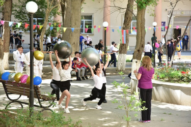 Ali təhsil müəssisələrinin tələbələri arasında keçirilən "Zəfər festivalı" adlı idman yarışlarının təltifolunma mərasimi keçirildi.