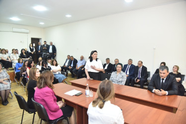Nəsimi rayon İcra Hakimiyyətinin başçısı növbəti səyyar qəbul keçirib
