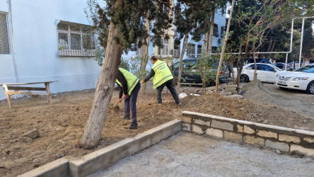 Cavadxan 32, 36 saylı ünvanlarında abadlıq-quruculuq işləri davam edir.