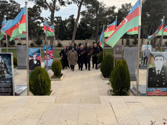 Vətən Müharibəsi Şəhidi Məmmədov Azad Tahir oğlunun doğum günündə əziz xatirəsi yad edildi.