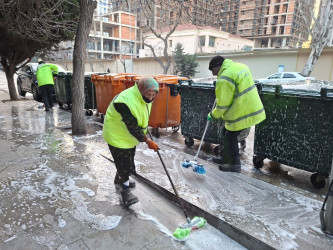 Nəsimi rayonunda növbəti iməcilik keçirilib