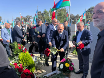 Vətən Müharibəsi Şəhidi Qasımlı Mir Həmid Nazim oğlunun doğum günündə əziz xatirəsi yad edildi.