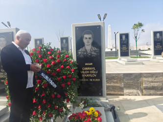 Vətən Müharibəsi Şəhidi Mikayılov Cəbrayıl Valeh oğlunun şəhadət günündə əziz xatirəsi yad edildi.