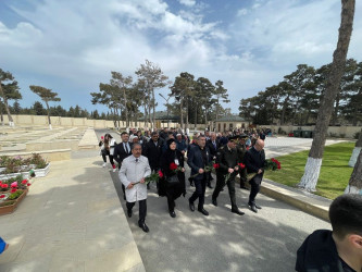 Vətən müharibəsi Şəhidi Zeynallı Rəşad Qiyas oğlunun doğum günündə xatirəsi yad olundu.