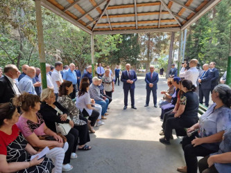 Nəsimi rayonunda  cari  ilin iyul ayında səyyar qəbullar keçirilmişdir