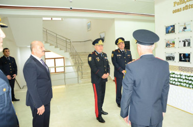 Nəsimi rayonunda Polis şöbəsinin inzibati binasının açılışı olub.