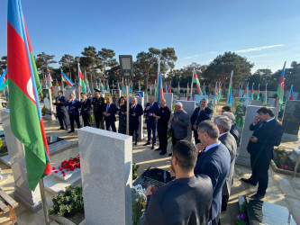 Vətən Müharibəsi Şəhidi Mikayılov Cəbrayıl Valeh oğlunun şəhadət günündə əziz xatirəsi yad edildi.