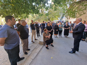 Nəsimi rayonunda  cari  ilin oktyabr ayında səyyar qəbullar keçirilmişdir